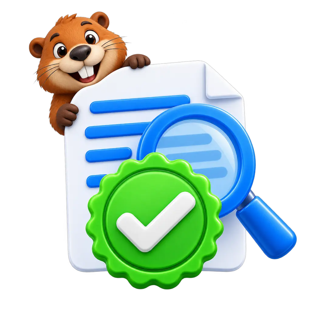 Beaver Proof Verifier app icon